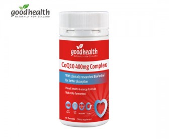 Good Health 好健康 复方辅酶Q10/心脏支持胶囊 400mg 60粒 Good Health 好健康 复方辅酶Q10/心脏支持胶囊 400mg 60粒